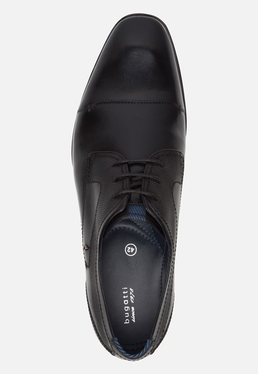 Bugatti Veterschoenen zwart Leer 310328