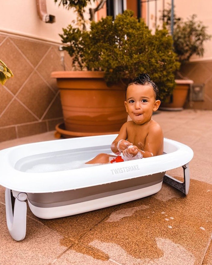 Twistshake Bathtub Pastel Grey