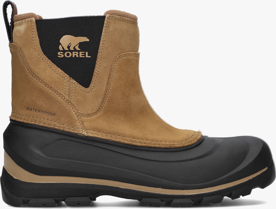 SOREL cognac sorel chelsea boots buxton pull on