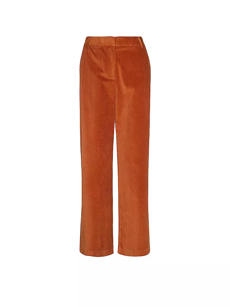 TOMMY HILFIGER Cordhose Relaxed Straight Fit orange