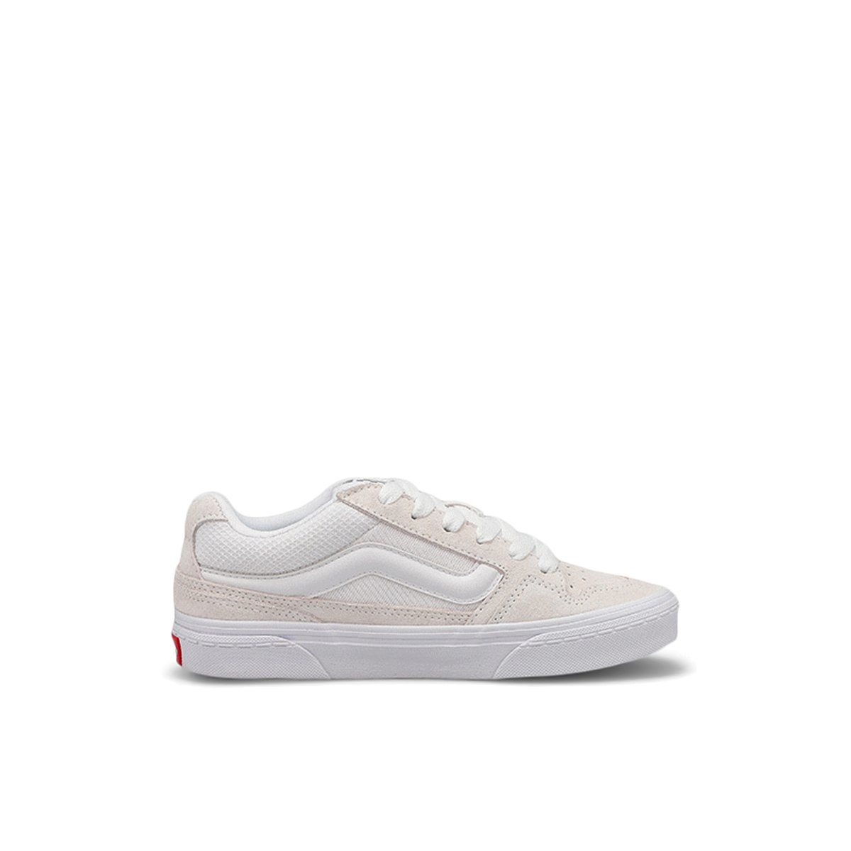 VANS-Caldrone-l-Baskets de skate - Talon plat - Blanc