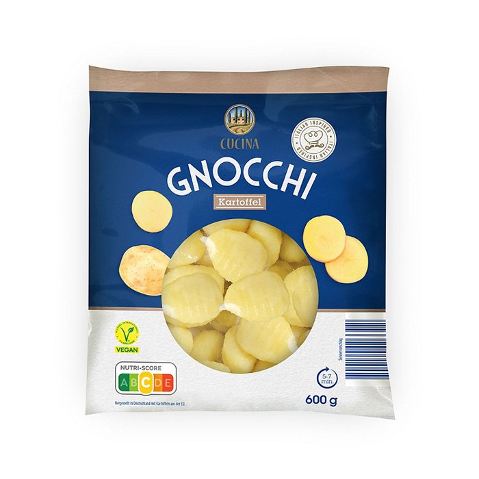 CUCINA Gnocchi-Vielfalt 600 g, Kartoffel