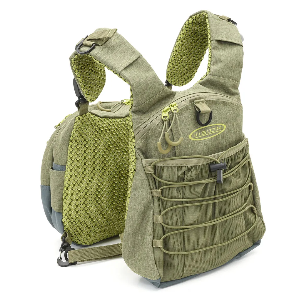 Vision Vision Mycket Bra Fluevest Olive