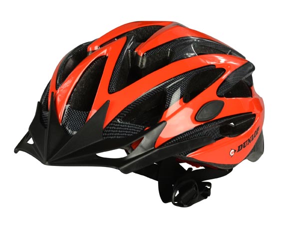 MTB Helm DUNLOP 55 - 58 cm rot