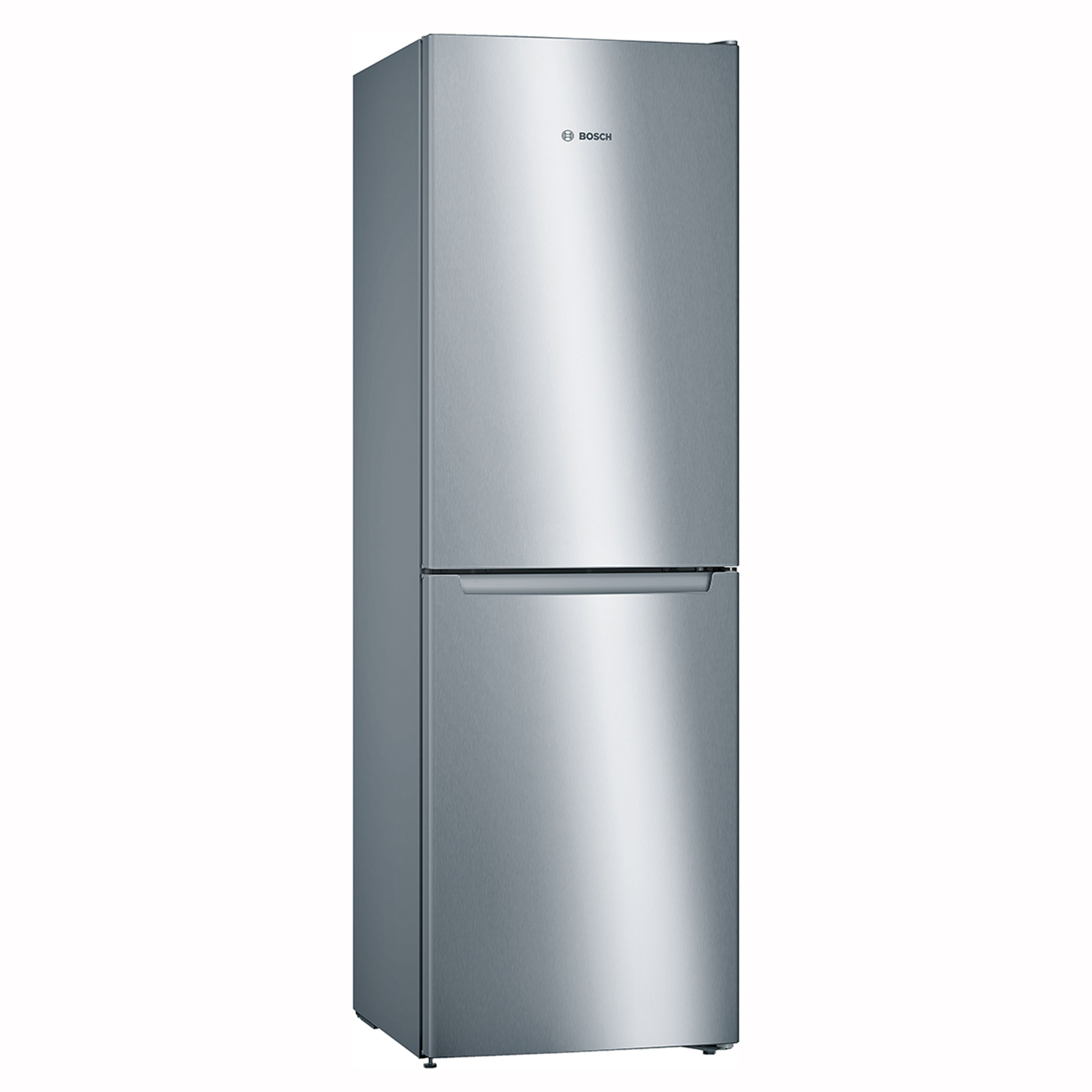 BOSCH Kühl-Gefrierkombination KGN34NLEB - Edelstahl - E