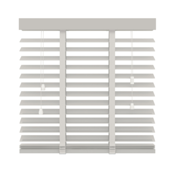 KARWEI houten jaloezie 50 mm wit (kleurnr. 944) 60x220 cm (bxh)
