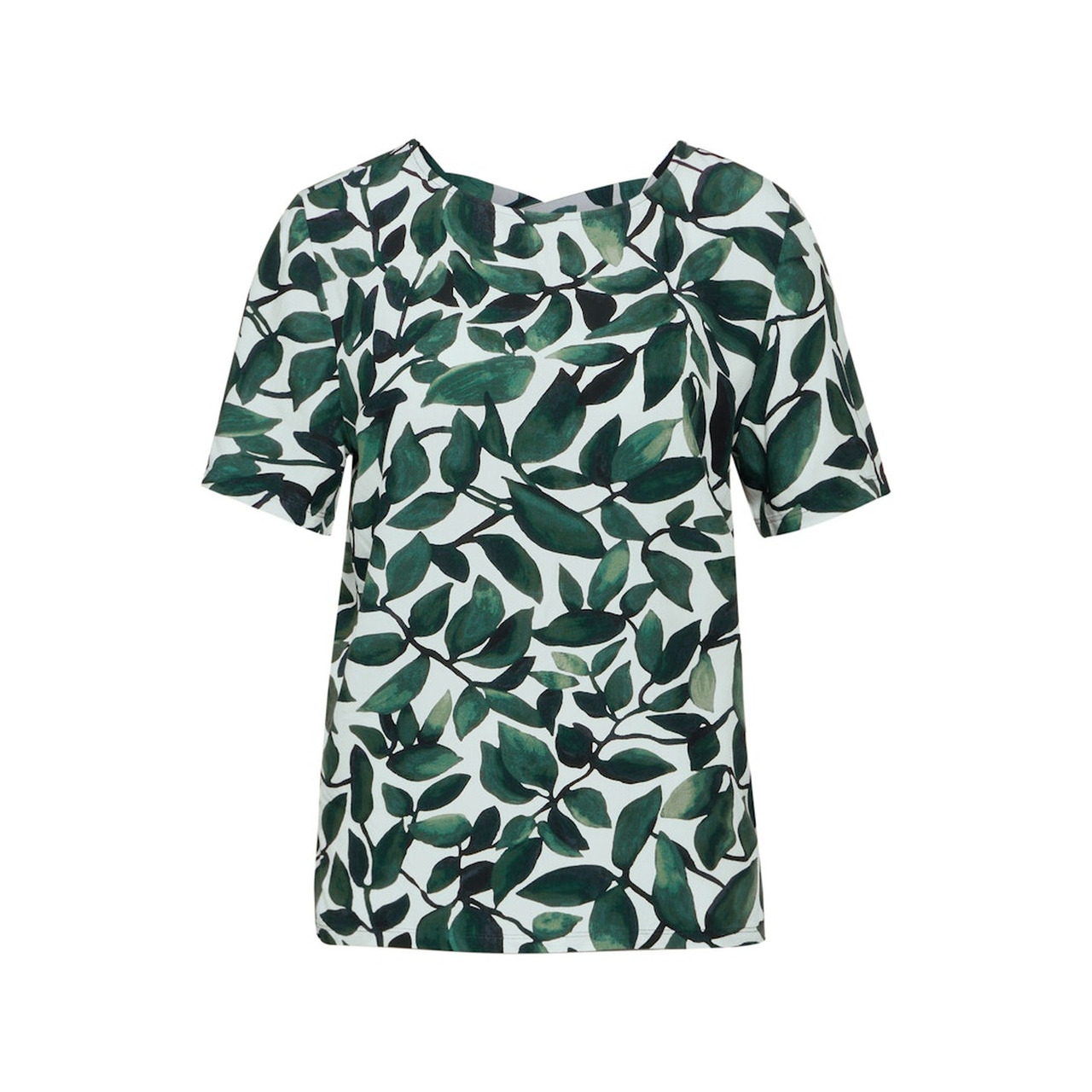 Street One LTD QR printed shirt w.crossed