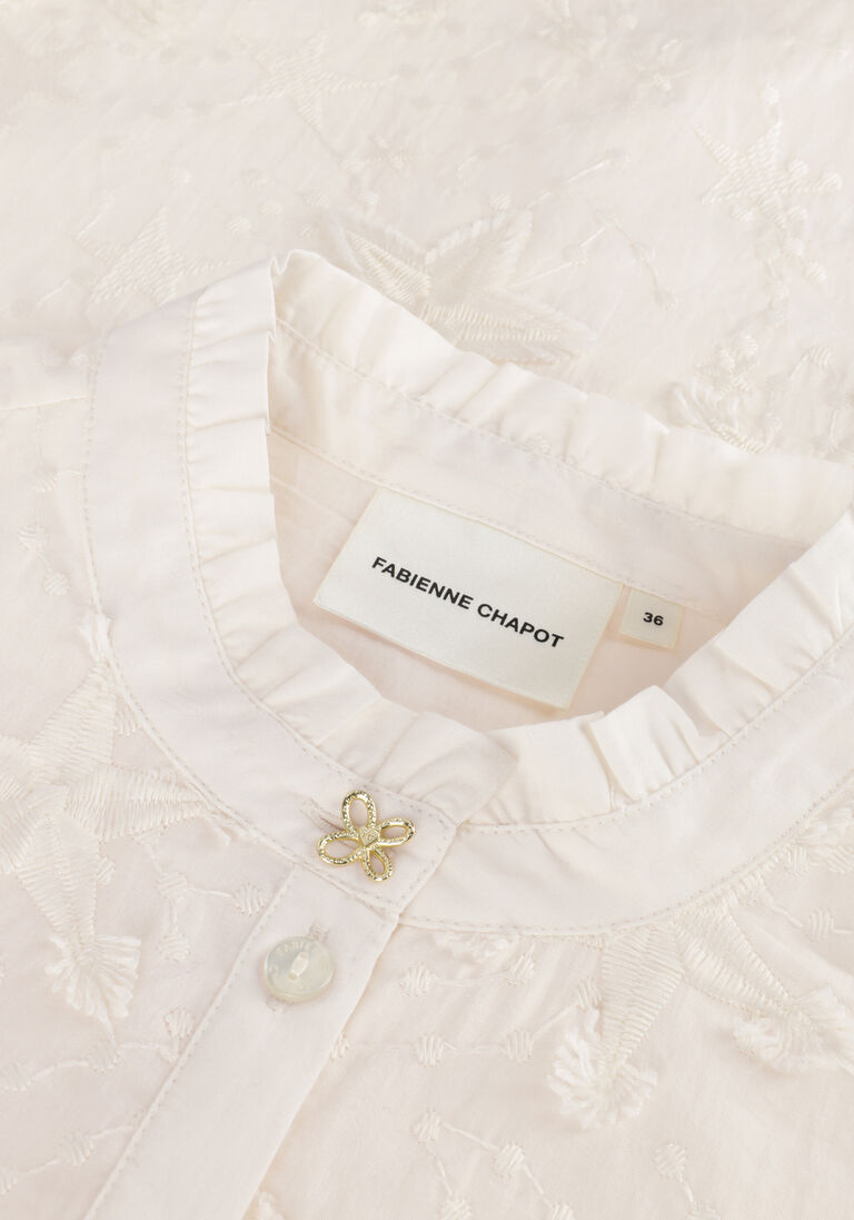 FABIENNE CHAPOT ecru fabienne chapot blouse jonny blouse