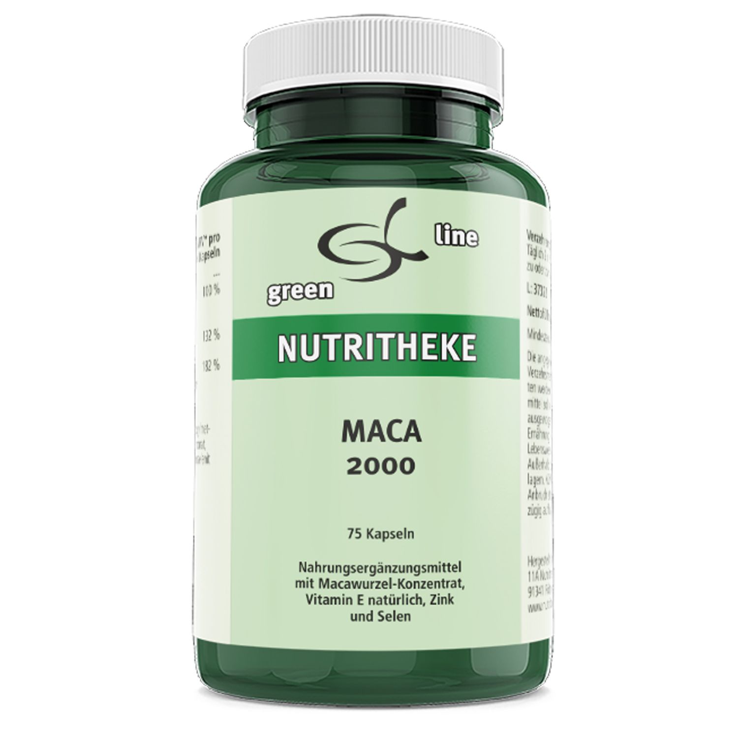 green line NUTRITHEKE MACA 2002