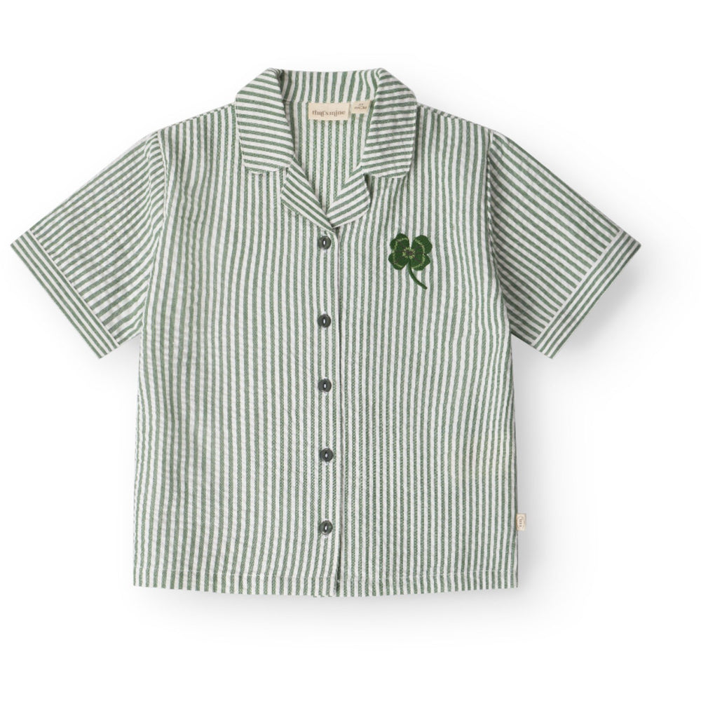 Køb That's Mine Green Stripe Ino Skjorte