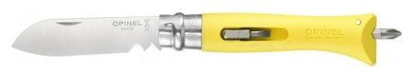 Couteau Opinel n°9 Bricolage jaune