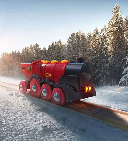 BRIO World Große rote Lokomotive 33592