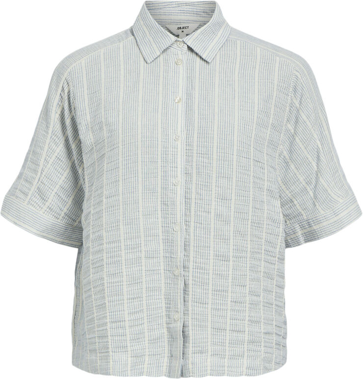 Object OBJAMI LO 2/4 SHIRT 133 Brunnera blue/cloud dancer