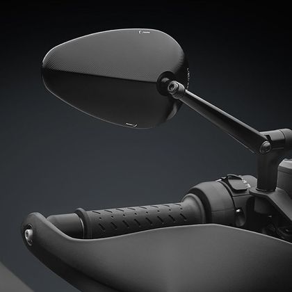 Rétroviseur Rizoma RADIAL RS (l'unité) Universel - Noir