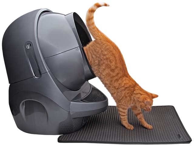 Whisker Litter-Robot opfangstmåtte (sort)