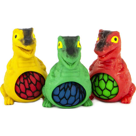 Keycraft klembar dinosaurbold - assorteret