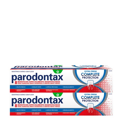 Parodontax Complete Protection Extra Fresh 2x75ml Preço Especial