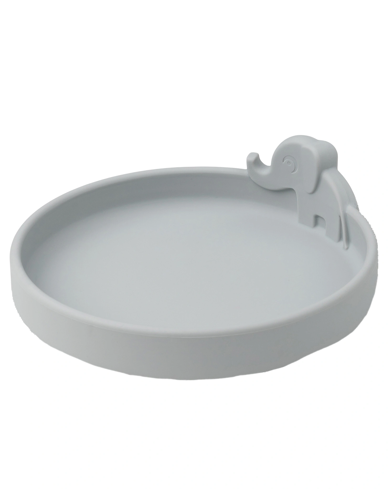 Silikon-Teller PEEKABOO - ELPHEE in grau