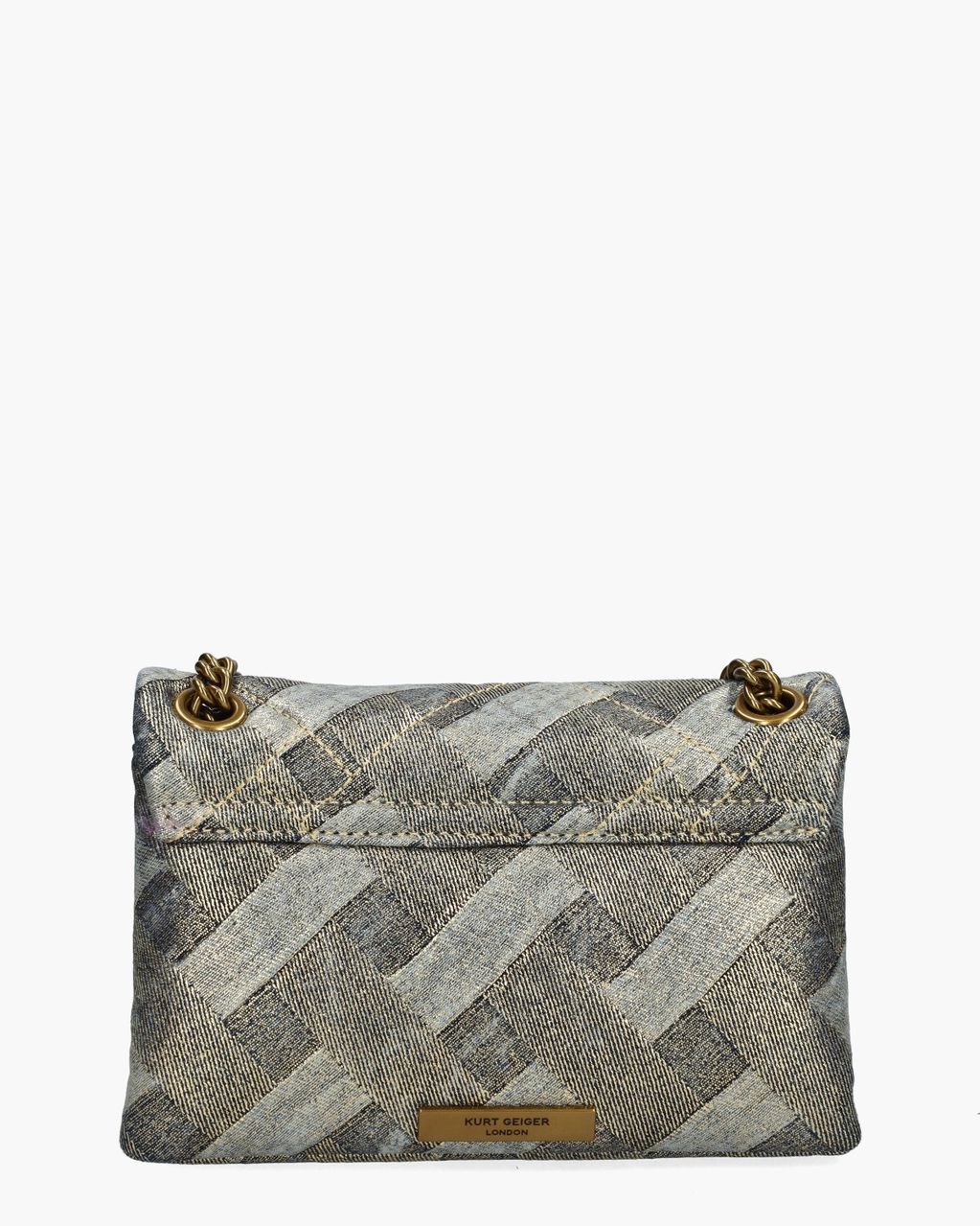 Kurt Geiger Mini Kensington Soft Bag Goud Tas