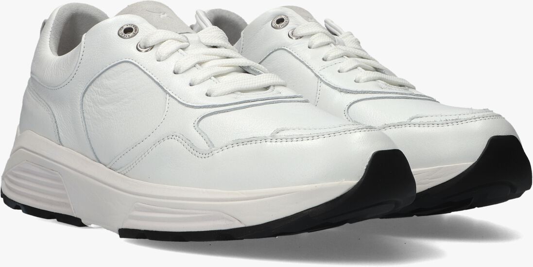 witte xsensible lage sneakers rialto