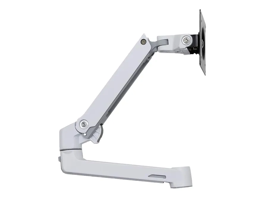 Ergotron LX Extension and Collar Kit - Komponenter til montering (drejelig arm, installations-hardware, hættedække, pælkrave) - for Monitor - hvid med grå nuancer - pælmontering - for P/N: 45-537-216