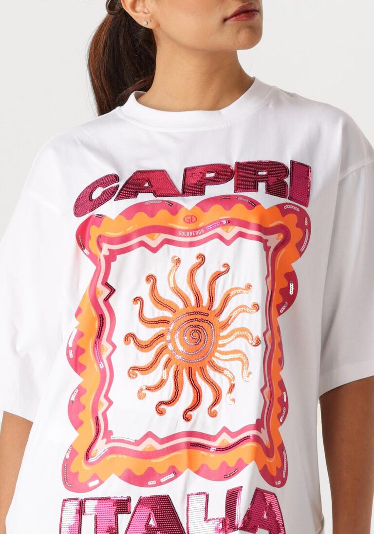 witte goldbergh t-shirt raya short sleeve top