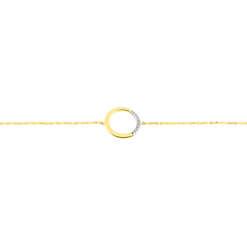 Bracelet Or Jaune Vahina Diamants