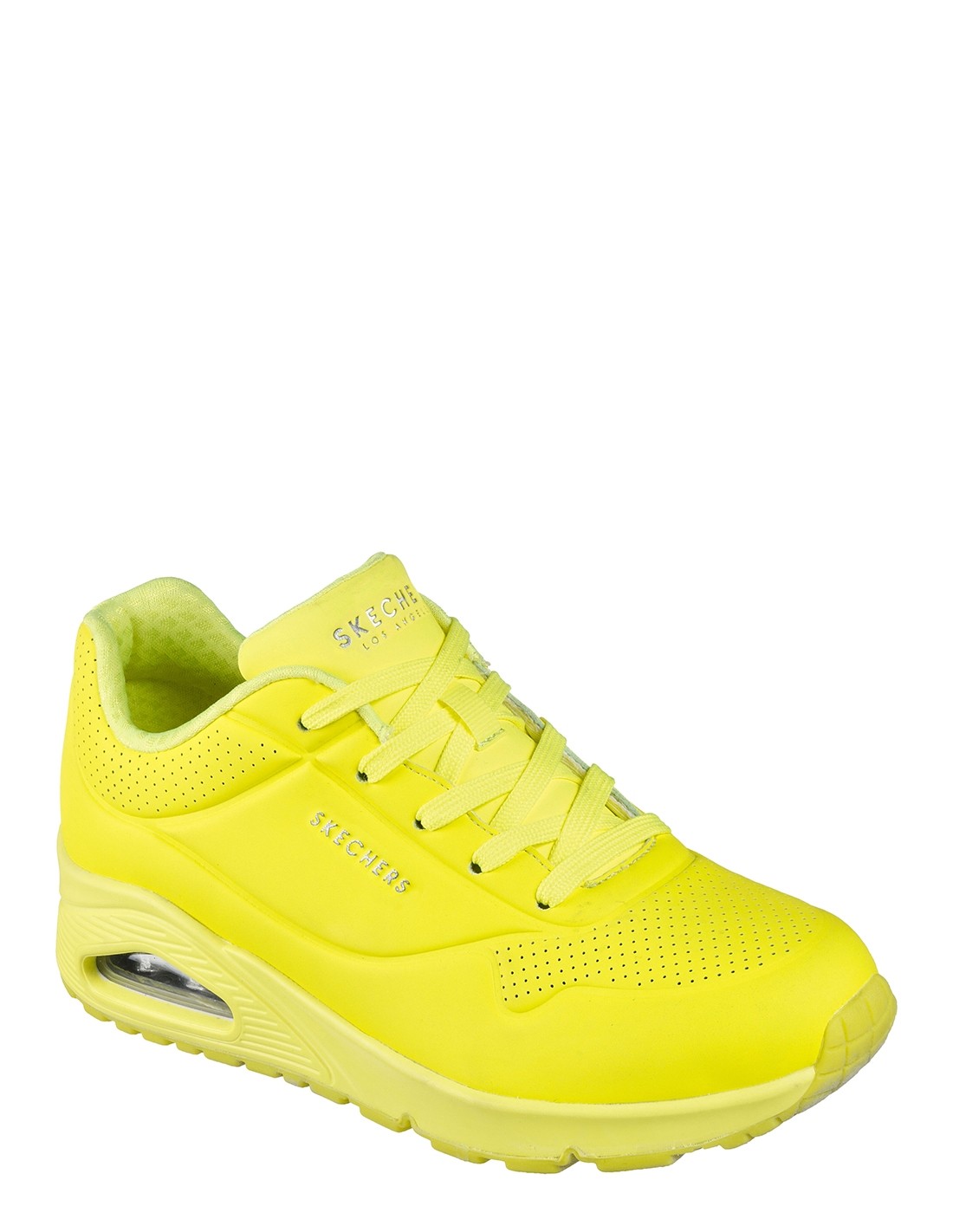 skechers Basket de ville Femme uno - night shades Jaune