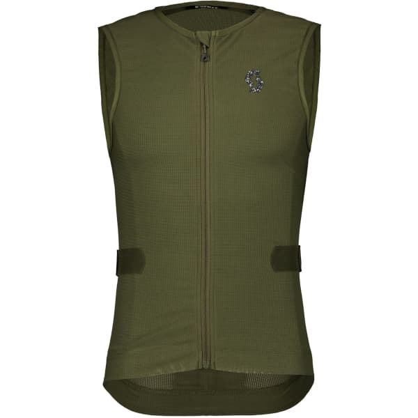 Dorsale snowboard SCOTT VEST AIRFLOW DOUGLAS GREEN/BLACK