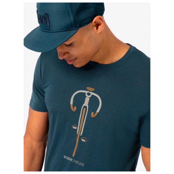 super.natural - Vintage Bike Tee - Haut en mérinos