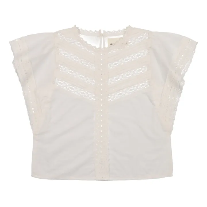 the new society Blouse Downey | Blanc