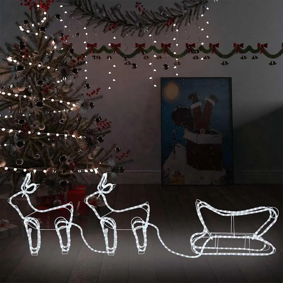 vidaXL - Kerstversiering - Koudwit