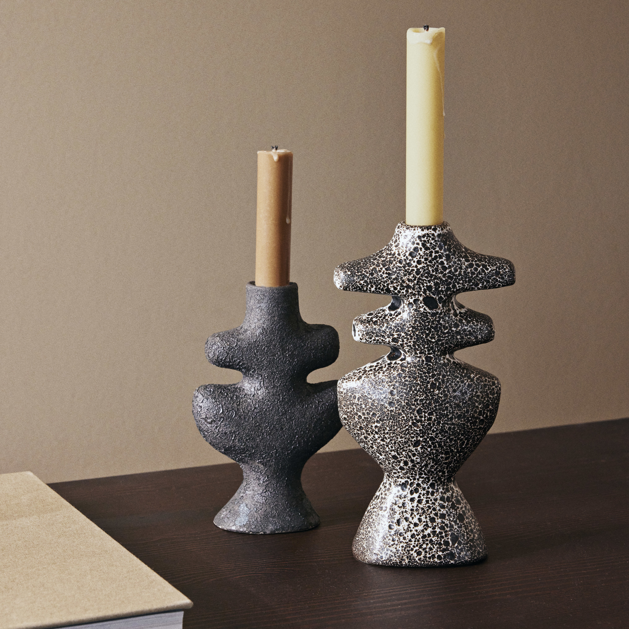 Kandelaar Yara rustic iron small
