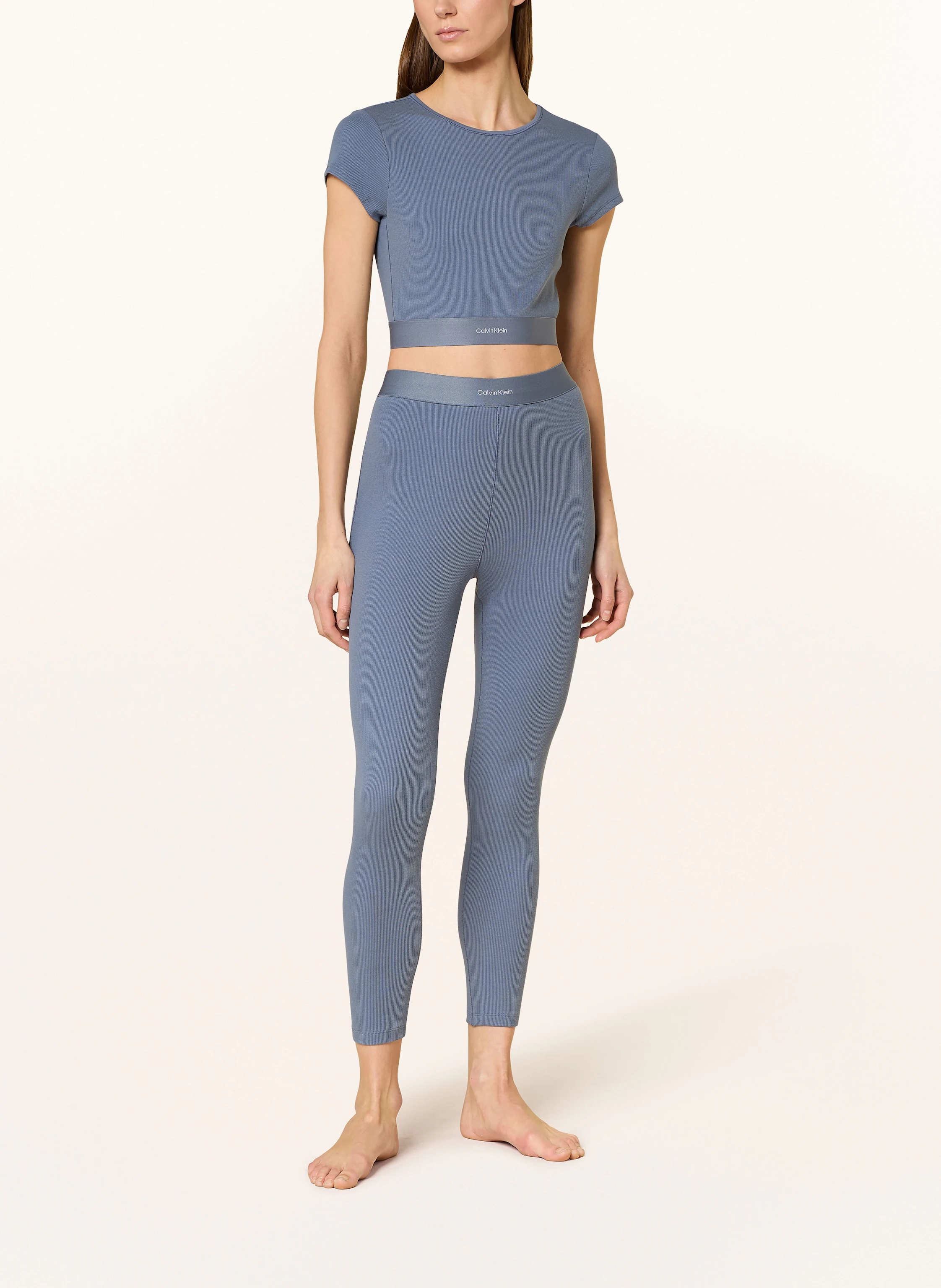 Calvin Klein Lounge-Leggings COTTON STRETCH RIB
