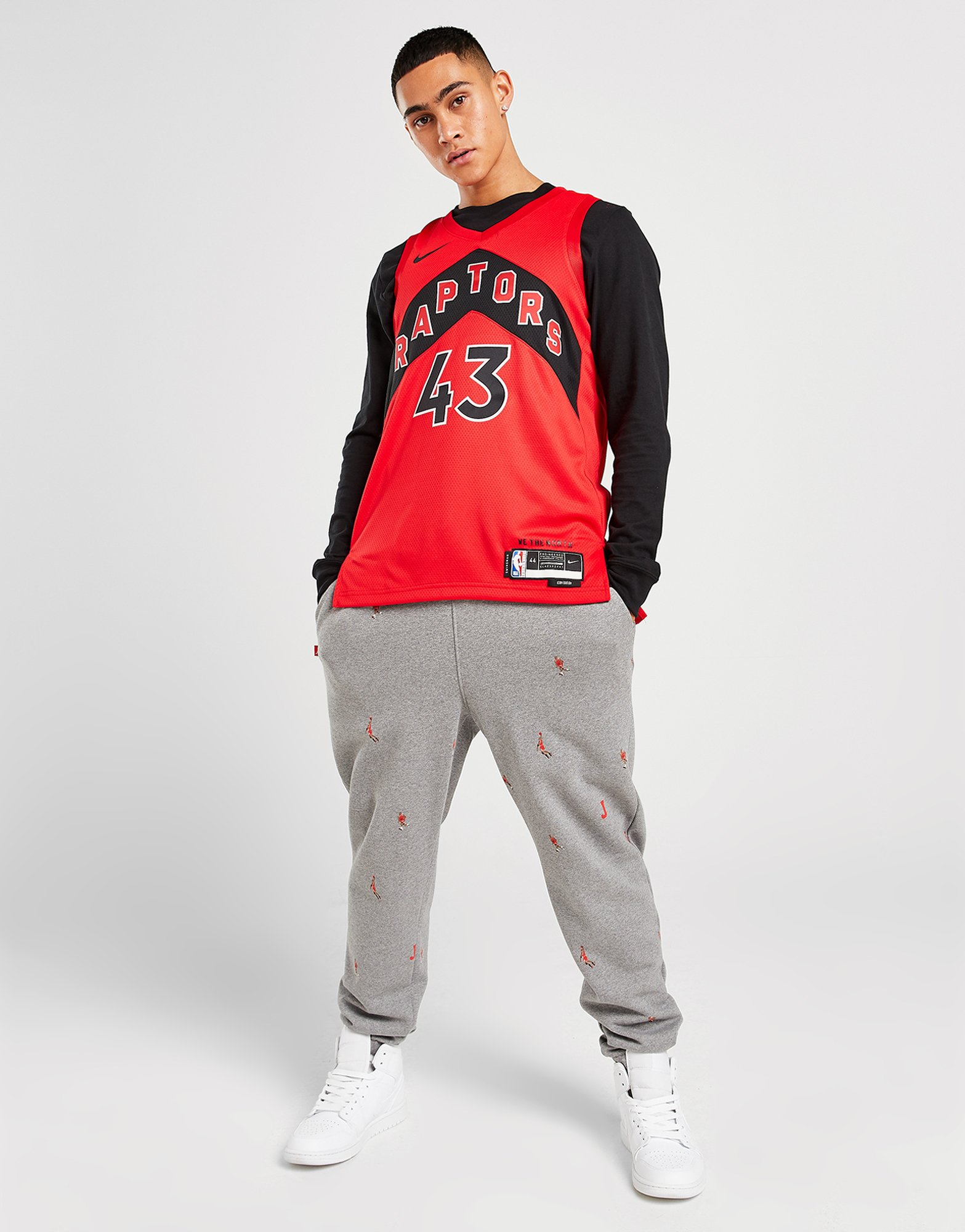 Nike Maillot NBA Toronto Raptors Siakam #43 Swingman Homme