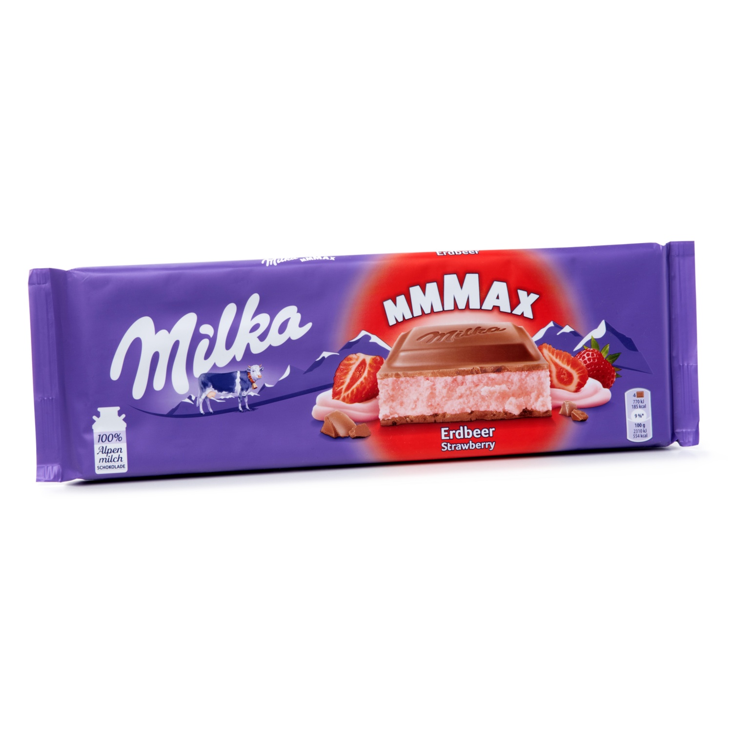 MILKA Tafelschokolade groß. Erdbeere 300 g