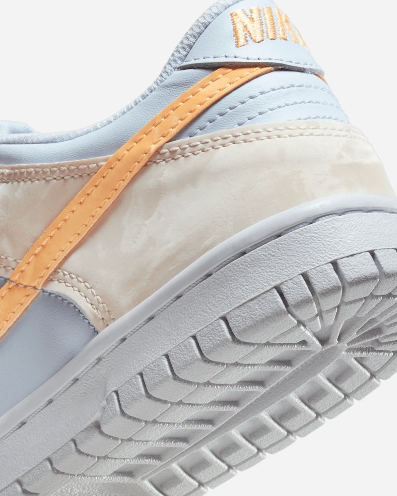 Chaussures Nike Dunk Low Blanc & Gris pour Enfant