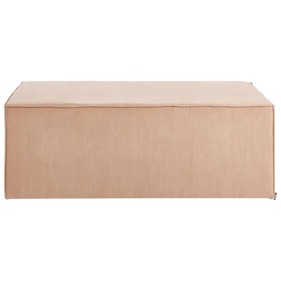 VINITA - Poef - Beige - Corduroy