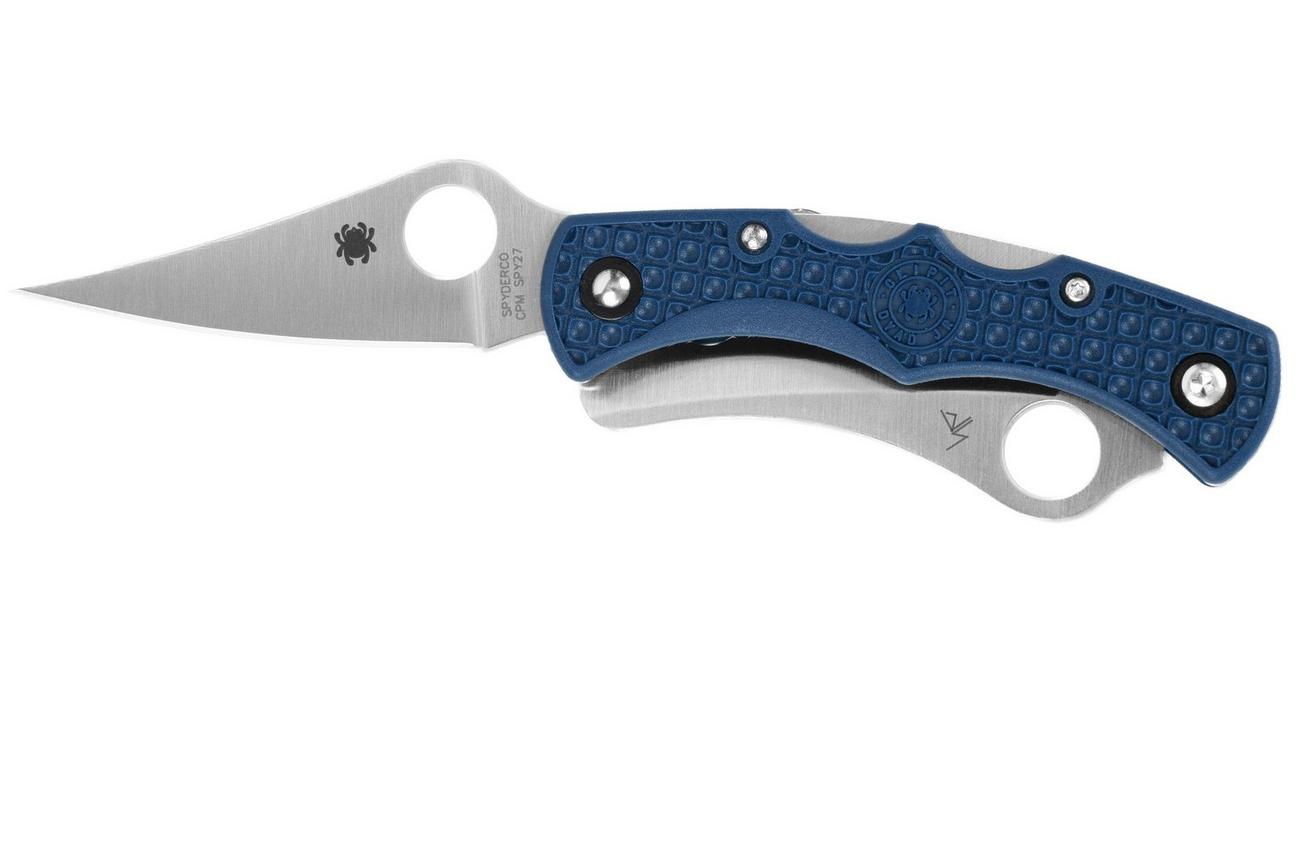 Spyderco Dyad Jr. Lightweight CPM SPY27 C39P-SCBL Cobalt Blue FRN, Sprint Run zakmes