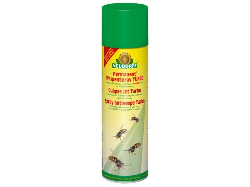 Neudorff Permanent WespenTurboSpray, 500 ml Innovative Formulierung mit natürlichem Wirkstoff zur Bekämpfung von Wespennestern und Wespen