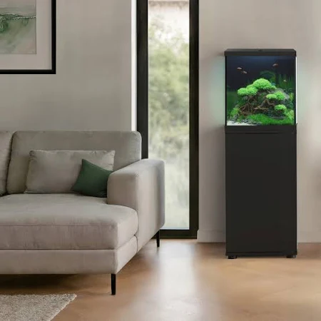 Juwel Vio Cube 54 Zwart set met Meubel