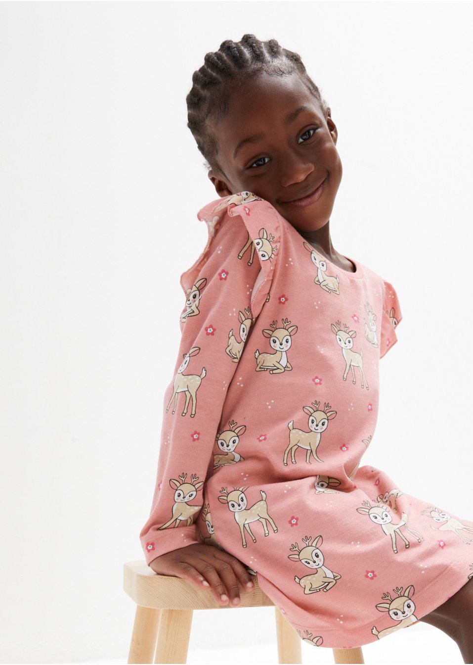 Lot de 2 robes en jersey fille