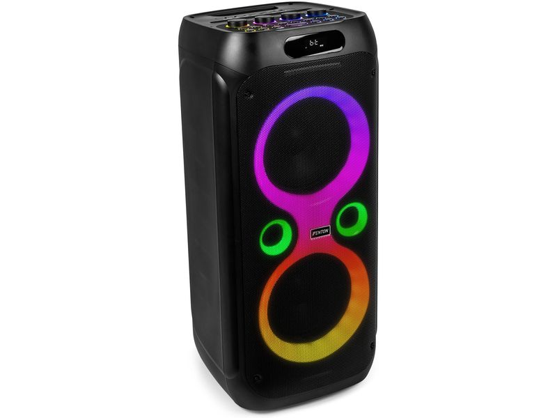 Fenton Bluetooth Speaker Core160 Schwarz Tragbarer Bluetooth-Party-Lautsprecher