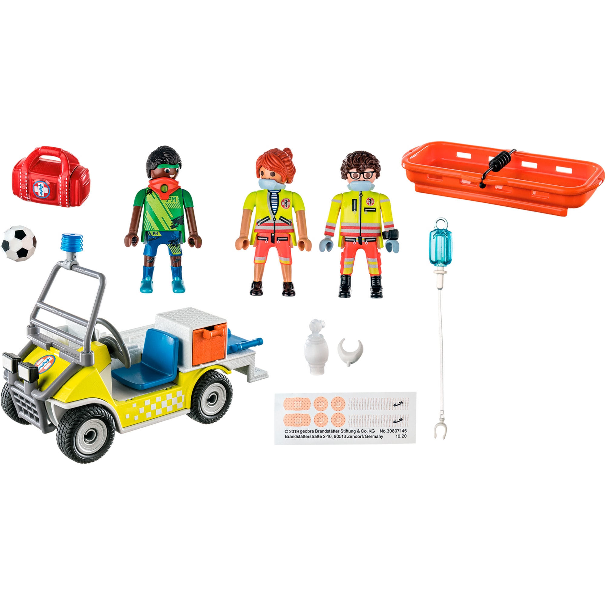 PLAYMOBIL Konstruktionsspielzeug Rettungscaddy