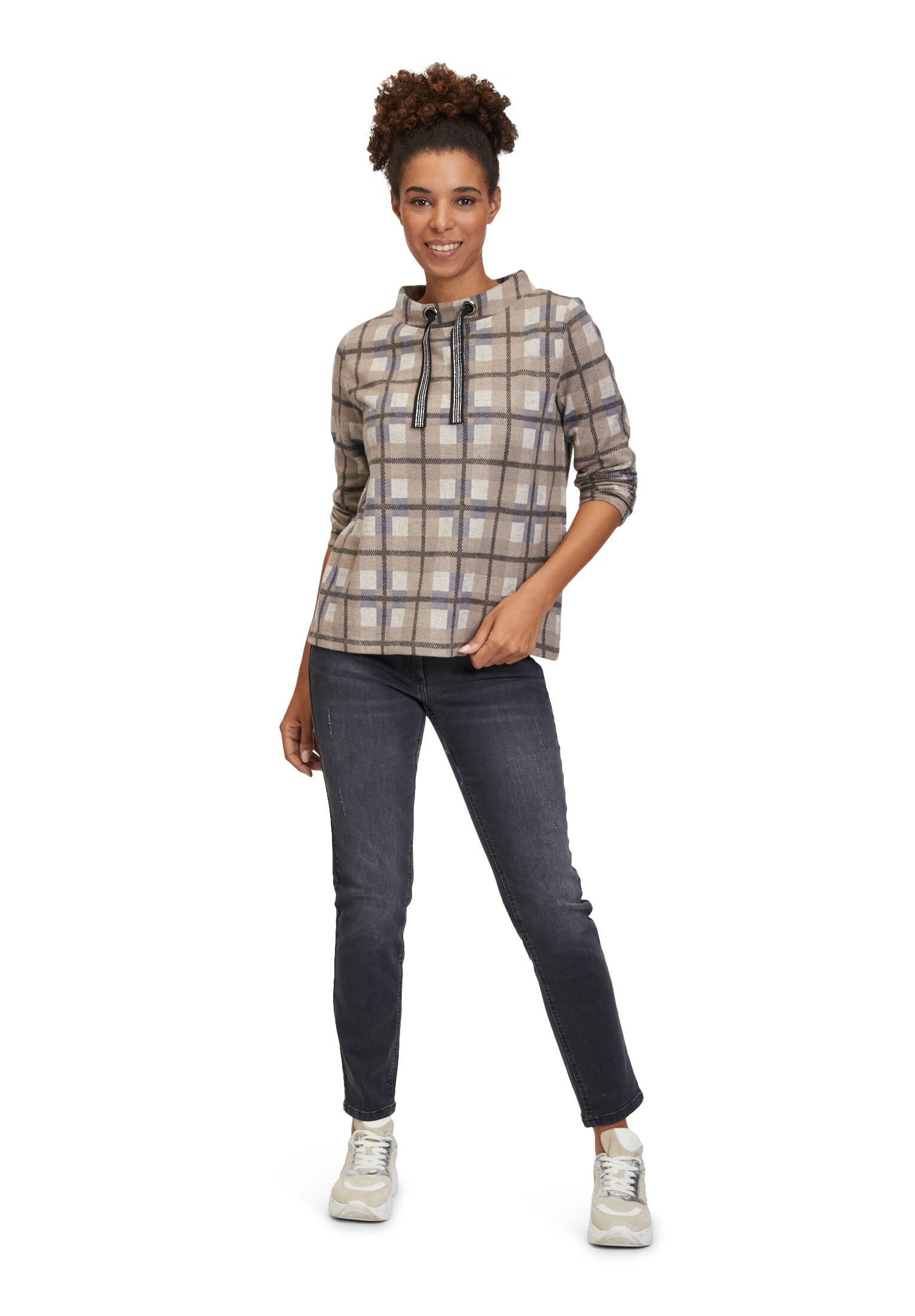Betty Barclay| Damen Sweatshirt mit hohem Kragen