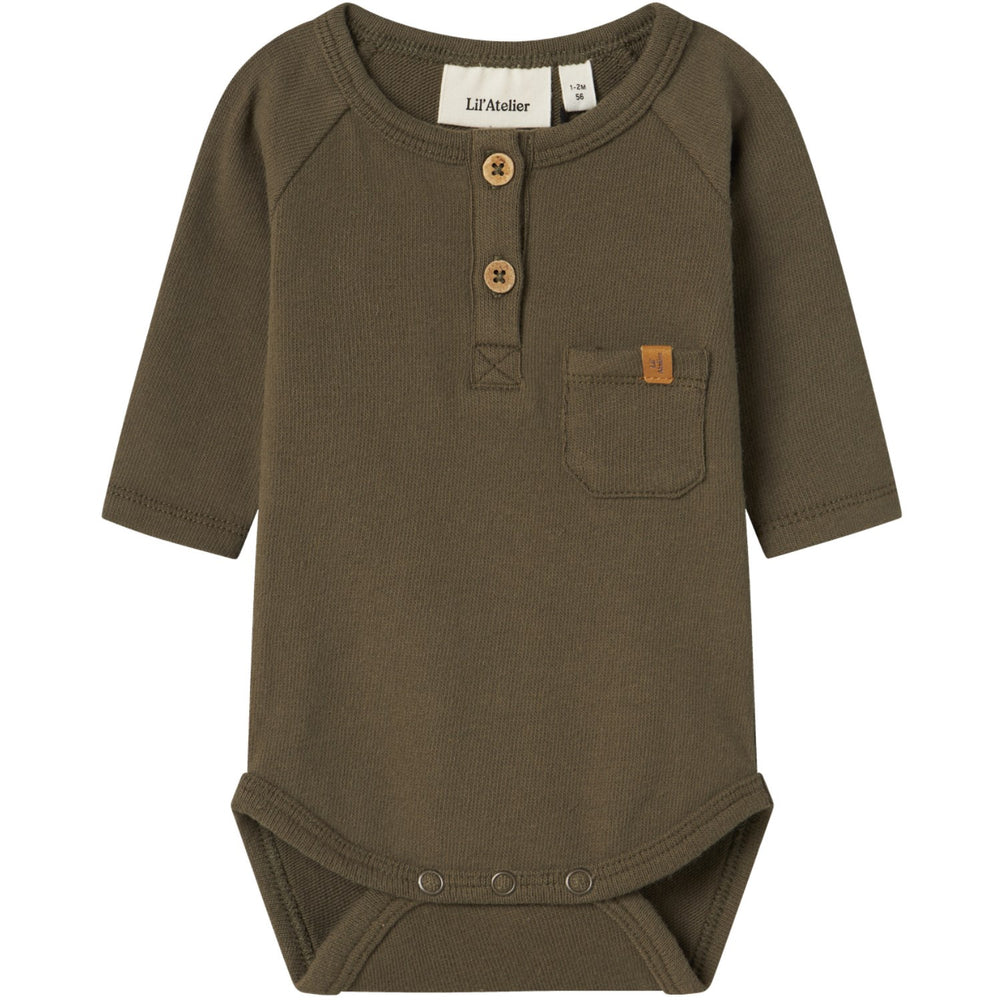 Køb Lil'Atelier Sea Turtle Nbmluno Ls Slim Body Lil