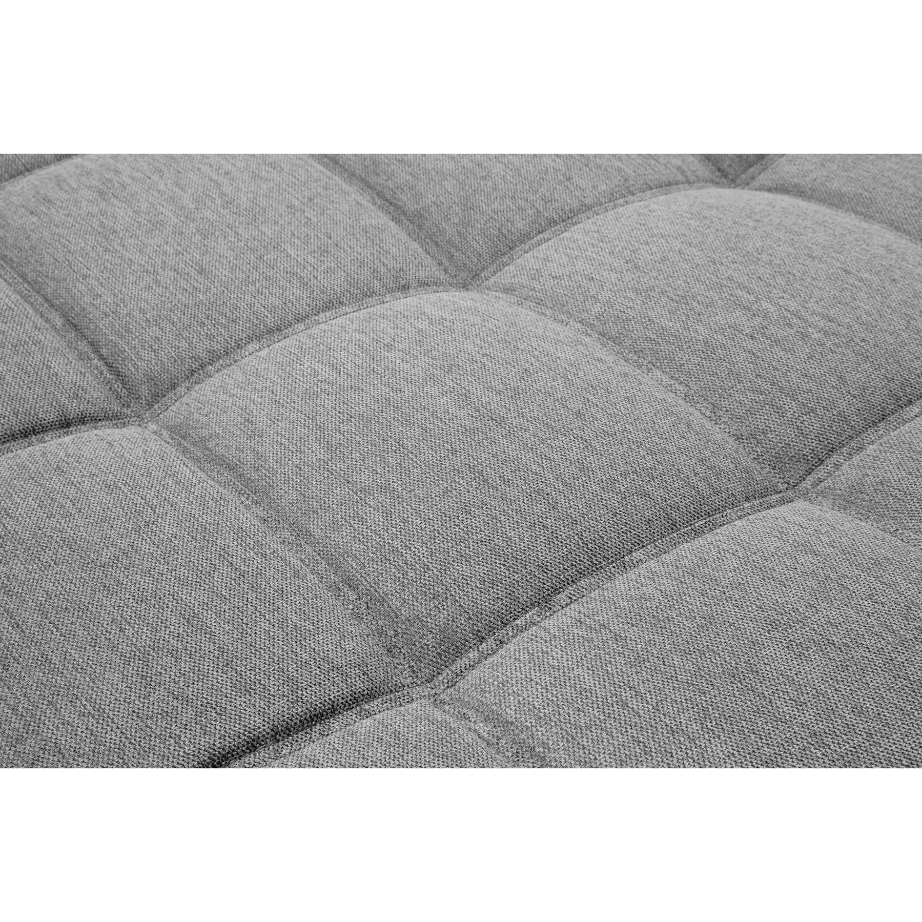 Ecksofa - grau-anthrazit - beidseitig montierbar