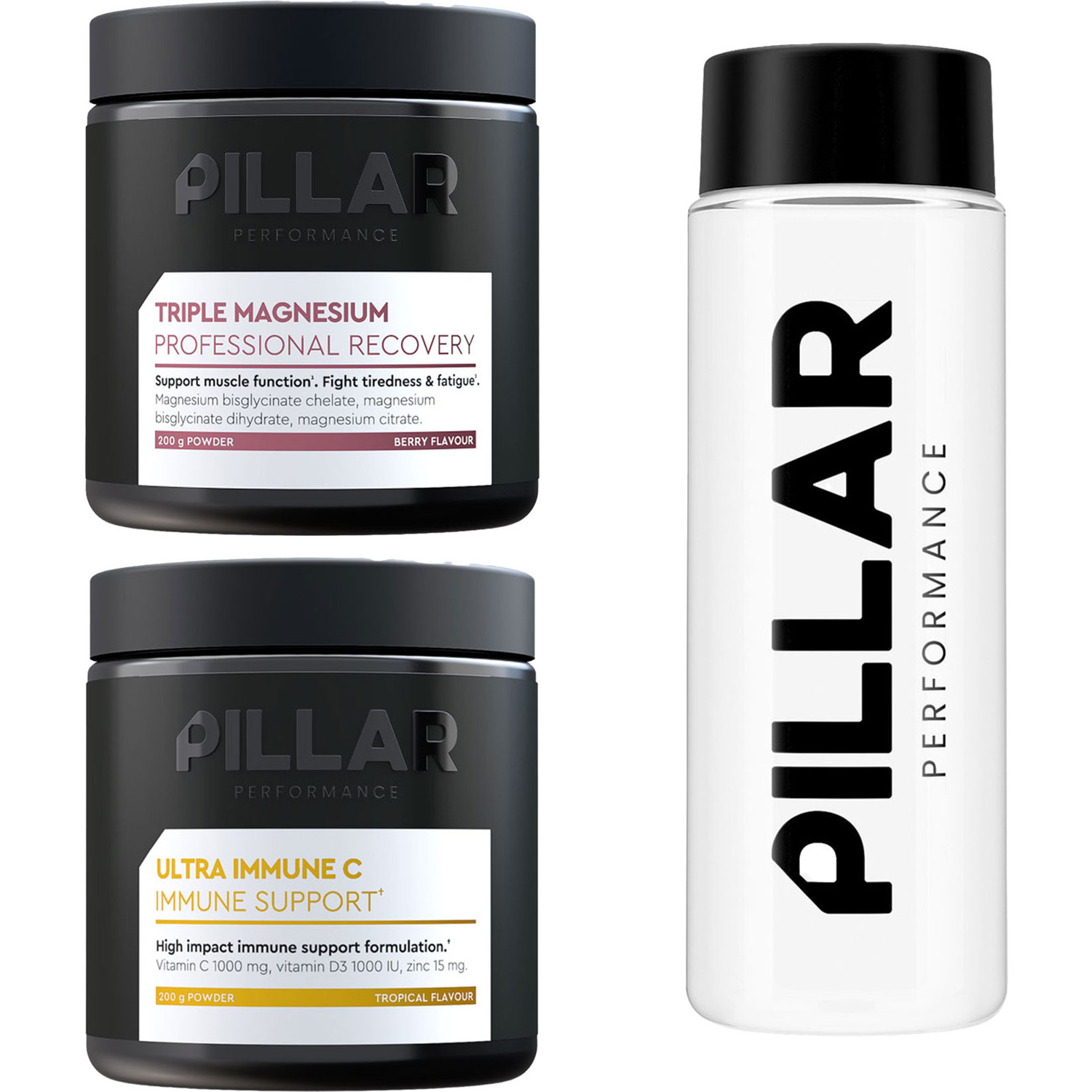 Pillar Pack Magnesium + Imune + Shaker