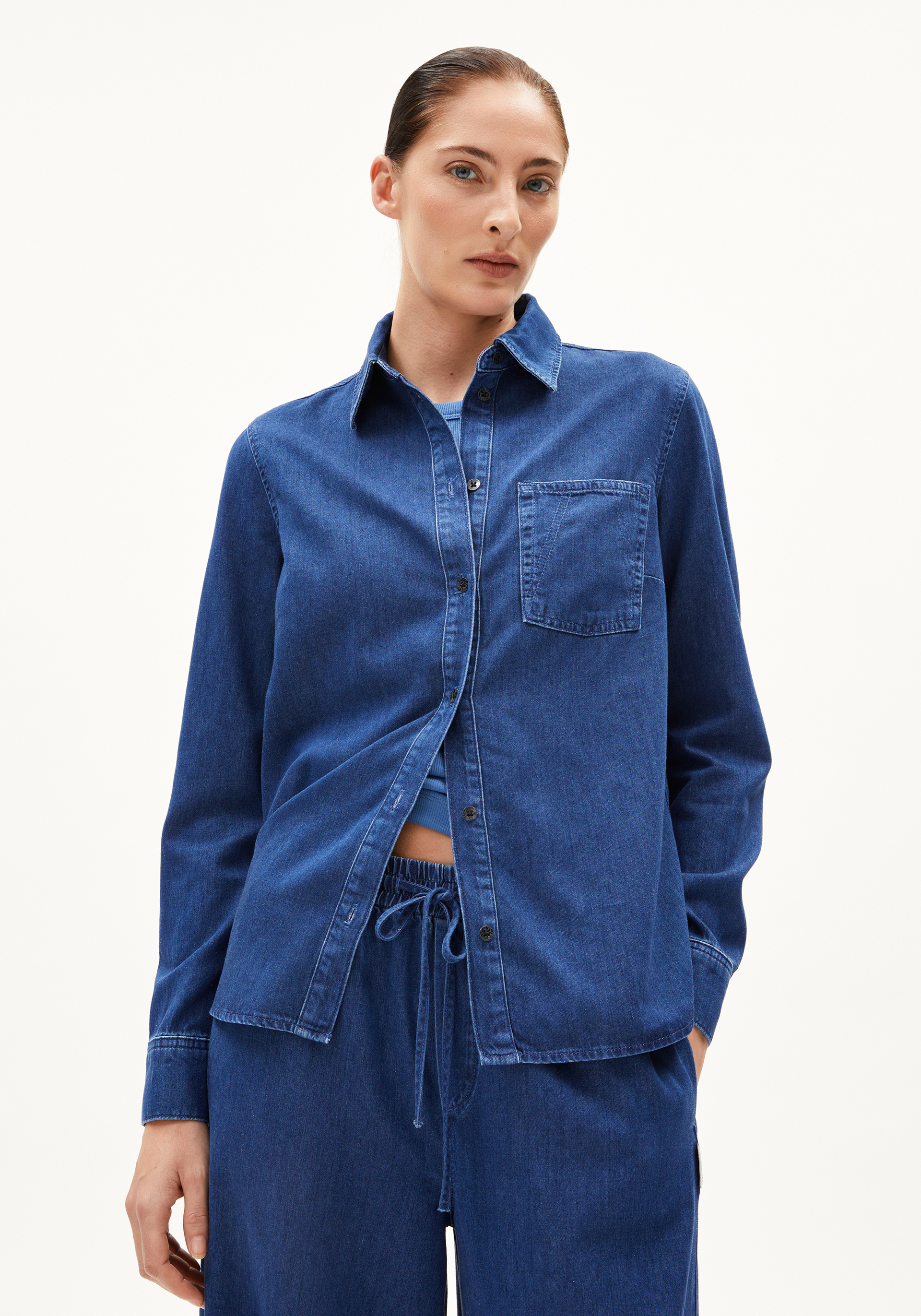 Armedangels Jeansbluse Aurelaa Varese