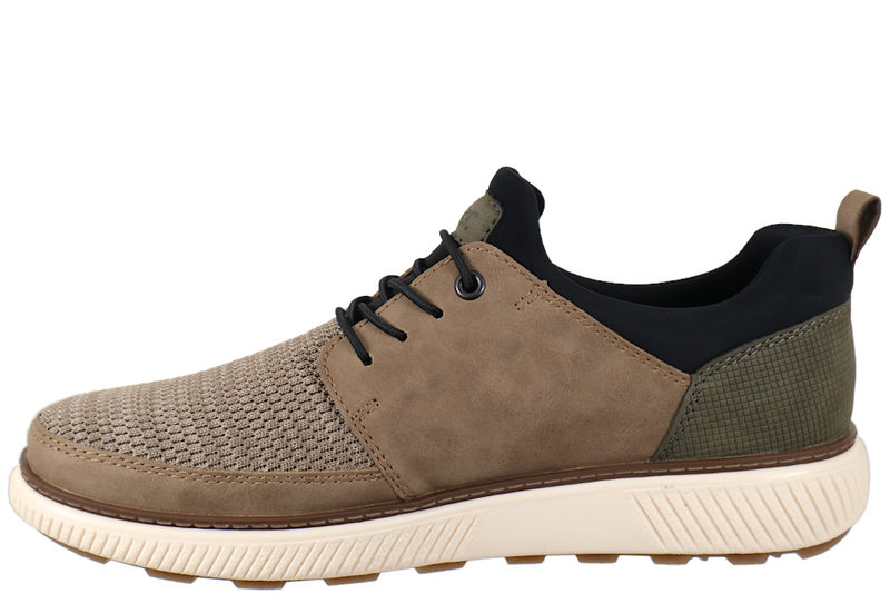 RIEKER SKO I BEIGE TEKSTIL